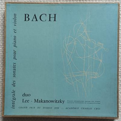 Gripsweat - BACH Complete Sonatas for Violin and Piano