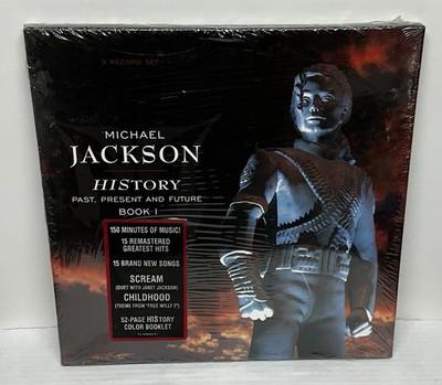 Gripsweat - SEALED 1995 Michael Jackson History 3LP Vinyl Set Past