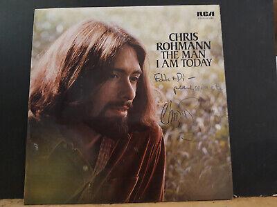 Gripsweat - CHRIS ROHMANN The Man I Am Today LP 1973 Folk Fairport etc ...