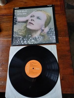 Gripsweat - David Bowie Hunky Dory UK Vinyl 1st Press 2E-3T Rasputin ...