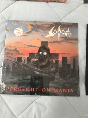 Gripsweat - SODOM - Persecution Mania Vinyl US press & In The Sign