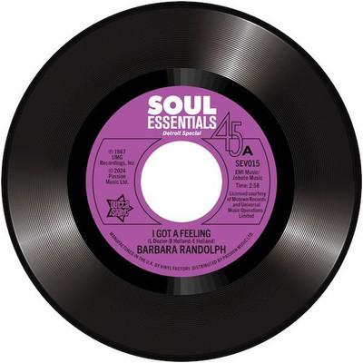 Gripsweat - BARBARA RANDOLPH I Got A Feeling / My Love Is