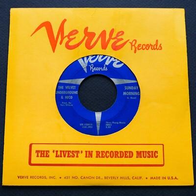 Gripsweat - The Velvet Underground & Nico~Sunday Morning~US Orig