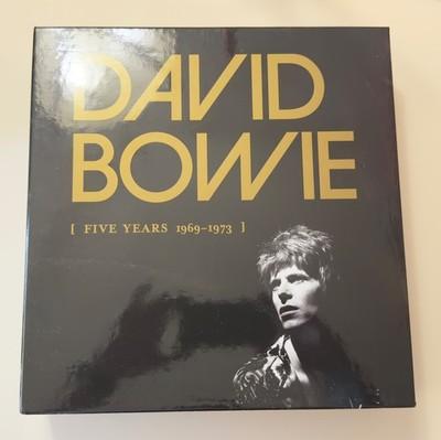 Gripsweat - David Bowie 5 Years 1969-1973 Box Set LPs