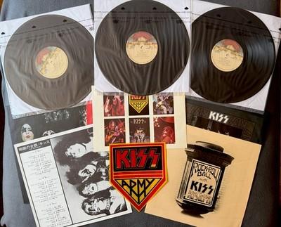 KISS THE ORIGINALS VIP-5501～5503 3LP 洋楽 Gripsweat - KISS The Originals Japan 1977 3 LP Box Set VIP-5501~3