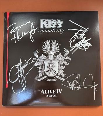 Gripsweat - KISS SYMPHONY: ALIVE IV LP SIGNED BY GENE, PAUL