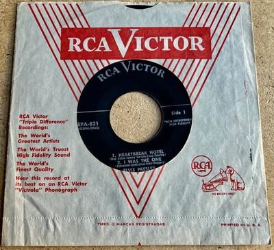 Gripsweat - Elvis Presley NO DOG Nipper on label Oddity Orig