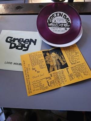 Gripsweat - Green Day 1000 Hours Purple Vinyl 7