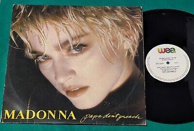 Gripsweat - Madonna ‎- Papa Don't Preach BRAZIL RARE 12