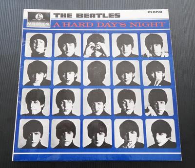 Gripsweat - The Beatles A HARD DAY'S NIGHT 1964 UK 1st Press 3N/3N