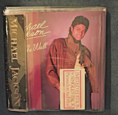 Gripsweat - MICHAEL JACKSON 9 SINGLES PACK PICTURE SLEEVES RED