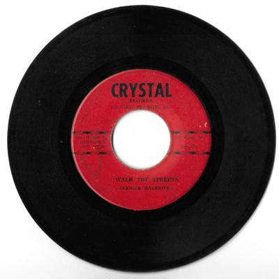 Gripsweat - DERRICK HARRIOTT - WALK THE STREETS / BOBBY