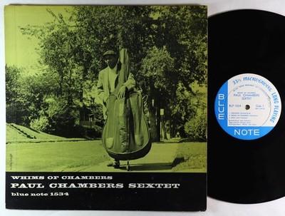Gripsweat - Paul Chambers Sextet - Whims Of Chambers LP - Blue