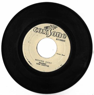 Gripsweat - Reggae 45 KEN BOOTHE Moving Away/Tomorrow on COXSONE 7