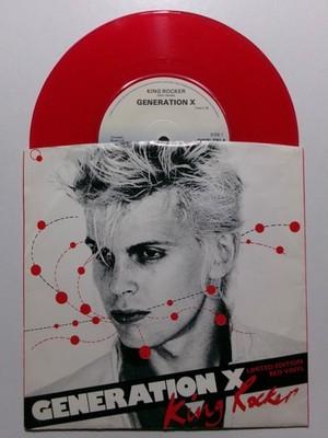 Gripsweat - GENERATION X KING ROCKER CHRYSALIS CHSB 2261 BILLY IDOL GEN ...