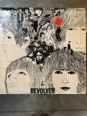Gripsweat - 1st Pressing UK yellow Parlophone REVOLVER The Beatles