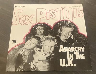 Gripsweat - SEX PISTOLS ANARCHY IN THE UK RARE GERMAN 7
