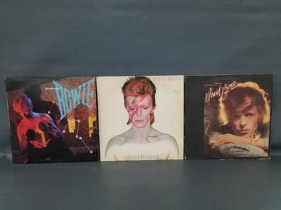 Gripsweat - David Bowie 3 LP Lot 1973 Aladdin Sane Young Americans 1975 ...