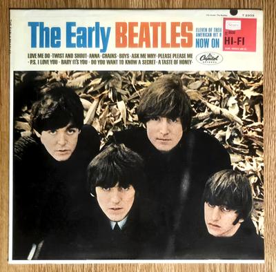 Gripsweat - THE BEATLES The Early Beatles ORIGINAL 1965 FACTORY