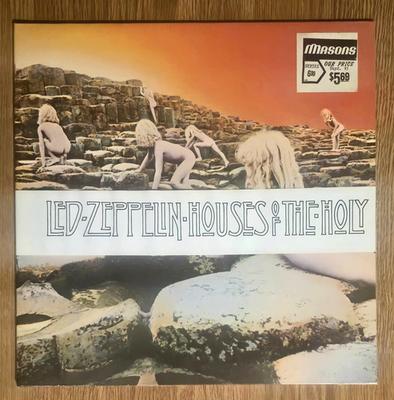 Gripsweat - LED ZEPPELIN Houses Of The Holy FACTORY SEALED 1973
