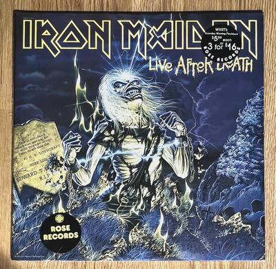 Gripsweat - IRON MAIDEN Live After Death ORIGINAL 1985 FACTORY