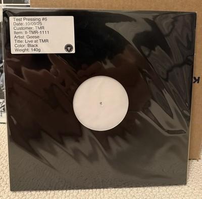Gripsweat - Geese - Live At Third Man Records TEST PRESSING Rare