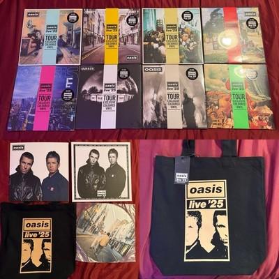 Gripsweat - Oasis Live 25 Vinyl – Full Set of All 8 Tour NEW