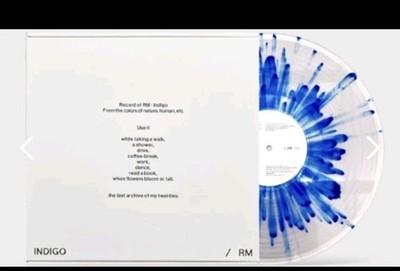 Gripsweat - sealed BTS RM Indigo LP Vinyl+rm premium photo 1