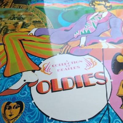 洋楽 THE BEATLES/OLDIES  UK mono 1stPress Gripsweat - A collection of Beatles oldies UK Vinyl LP