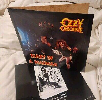 ozzy osbourne diary of a madman album cover
