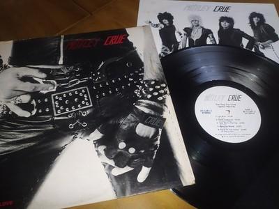 MOTLEY CRUE LEATHUR RECORDS レア盤 Mötley - Too Fast for Love original Leathur Records cassette Very