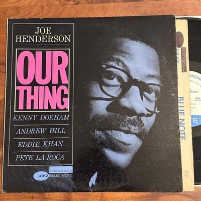 Gripsweat - Joe Henderson Our Thing 1964 NY Mono Ear Blue Note lp