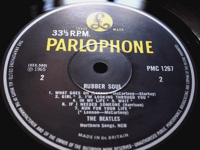 Gripsweat - A~ BEATLES RUBBER SOUL Y&B Original UK Mono Press MINT
