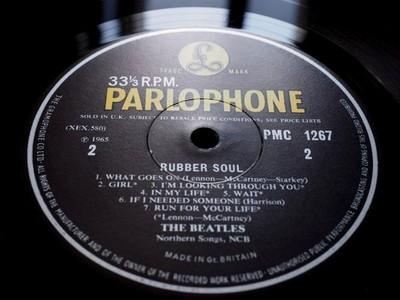 Gripsweat - BEATLES RUBBER SOUL Y&B Original UK Mono Press 1966