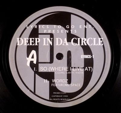 Gripsweat - Deep In Da Circle– So (Where I Live At) EP MEGA RARE