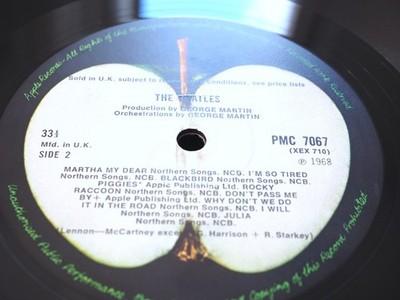 Gripsweat - THE BEATLES WHITE ALBUM MONO MINT TOP AUDIO 1st Ever