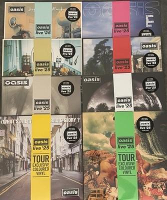 Gripsweat - Oasis Live '25 Tour Exclusive Coloured Vinyl Full Set