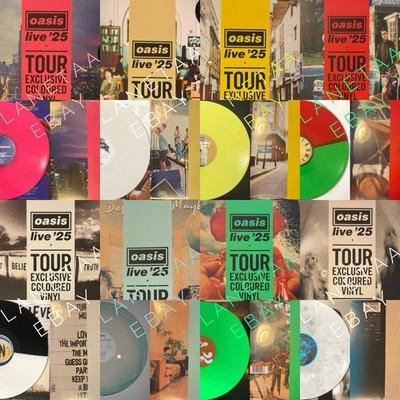 Gripsweat - Oasis Live 25 Vinyl – Full Set of All 8 Tour NEW and