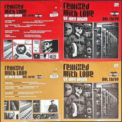 Gripsweat - Lot of 2 Joey Negro UK VINYL LPs Remixed With Love By