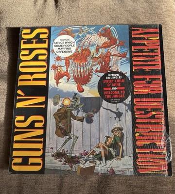 Gripsweat - GUNS N ROSES APPETITE FOR DESTRUCTION EX VINYL LP