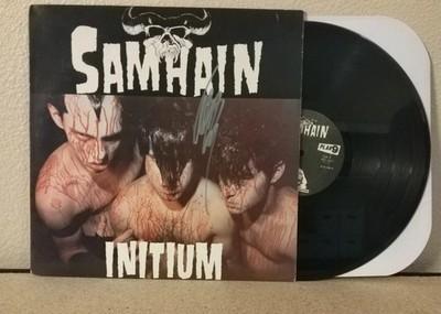 Gripsweat - SAMHAIN Initium LP SIGNED punk horror DANZIG MISFITS