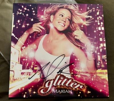 Gripsweat - MARIAH CAREY SIGNED GLITTER VINYL RARE 2LP OOP