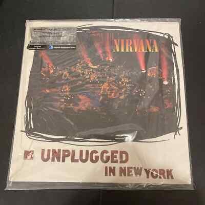 Gripsweat - RARE Sealed Nirvana Unplugged In New York Album LP ORG