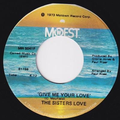 レアグルーブ【SISTERS LOVE・Give Me Your Love】 Give Me Your Love - YouTube