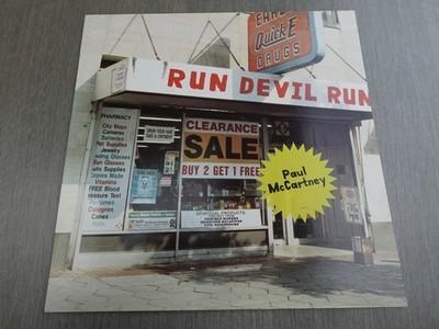Gripsweat - Paul McCartney RUN DEVIL RUN 1999 EU LP 1st Press