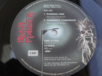 Gripsweat - Iron Maiden HEAVY METAL ARMY - MAIDEN JAPAN LIVE 1981