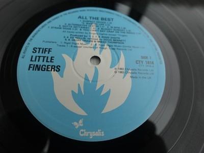 STIFF LITTLE FINGERS BEST レコード UK オリジナル盤 Gripsweat - Stiff Little Fingers ALL THE BEST 1983 UK 2LP 1st