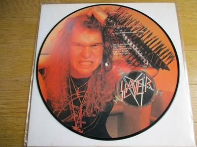 80’s★Slayer Final Command Pic Disc LP Gripsweat - SLAYER - FINAL COMMAND Picture Disc vintage limited to