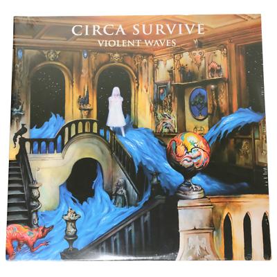 Gripsweat - Circa Survive - Violent Waves, Black in Royal Blue w