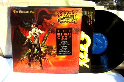 ozzy osbourne the ultimate sin cover